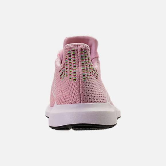 Women's adidas Swift Run Casual Shoes Pink/White/B - Picture 6 of 6